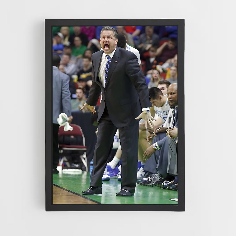 Poster L'Ultimatum du Coach – affiche Basketball (vue 2)